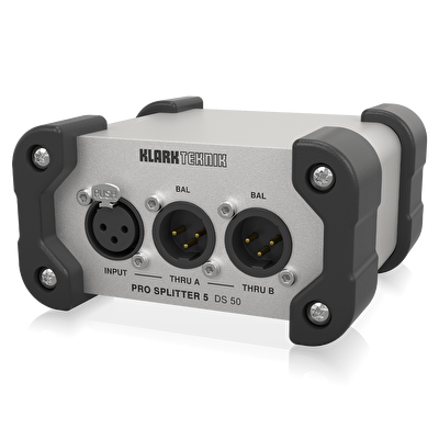 KLARK TEKNIK DS 50 Pasif 1-Giriş/5-Çıkış Sinyal Splitter (Geniş Dinamik Aralık)